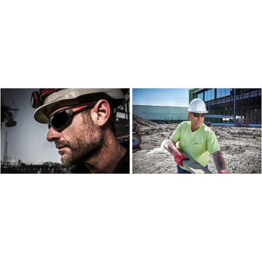 Okulary ochronne przeciwsłoneczne robocze polaryzacyjne PREMIUM MILWAUKEE