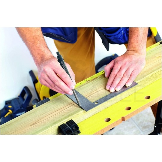 Ołówek stolarski automatyczny budowlany z wkładem grafitowym 2,8mm i temperówką LYRA Dry Profi