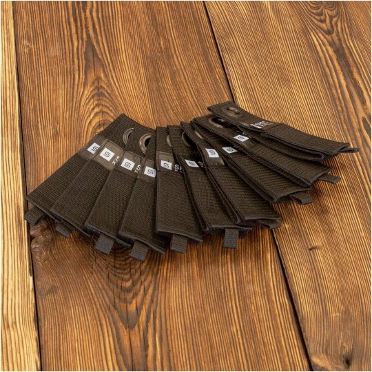 Opaski rzepowe 40x230mm GAP STRAP HEAVY DUTY do organizacji kabli i narzędzi BLISTER 10szt.