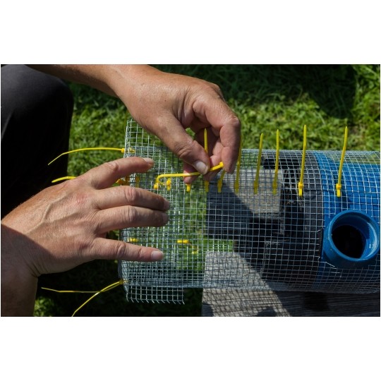 Opaski zaciskowe kablowe 2,5x200mm AKS 100szt.