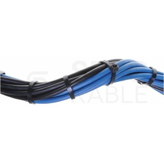 Opaski zaciskowe kablowe 4,5x150mm 100szt. biała VT-6129 V-TAC