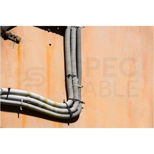 Opaski zaciskowe kablowe 4,5x150mm 100szt. biała VT-6129 V-TAC