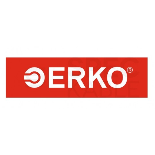 Opaski zaciskowe kablowe 4,8x250mm czarne 100szt. ERKO