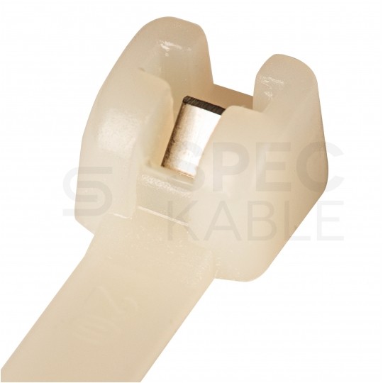 Opaski zaciskowe kablowe z metalowym ząbkiem 4,5x360mm 100szt.