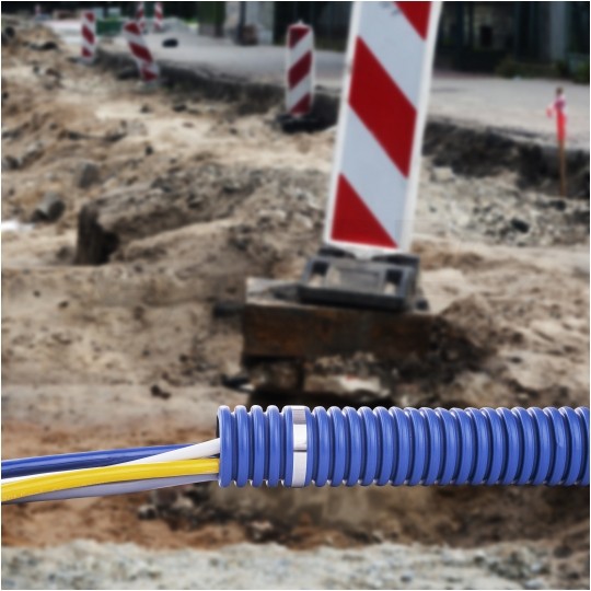 Opaski zaciskowe stalowe z zapięciem kulowym 7,9x290mm nierdzewne Elcan 20szt.