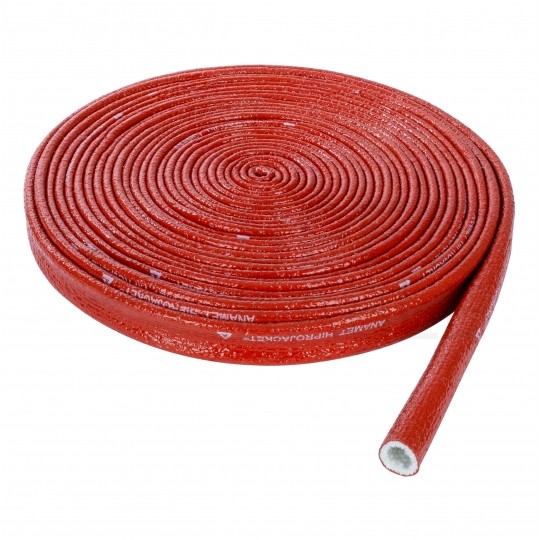 Oplot koszulka osłona kablowa termoizolacyjna Hiprojacket Aero wąż ochronny peszel odporny na ogień i wysoką temperaturę do 1640°C 19mm 15m