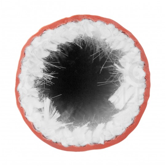 Oplot koszulka osłona kablowa termoizolacyjna Hiprojacket Aero wąż ochronny peszel odporny na ogień i wysoką temperaturę do 1640°C 19mm 15m