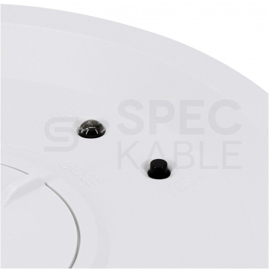 Oprawa awaryjna optyka otwarta SKALER 3W 151lm IP40 biała okrągła Luxmena BEMKO