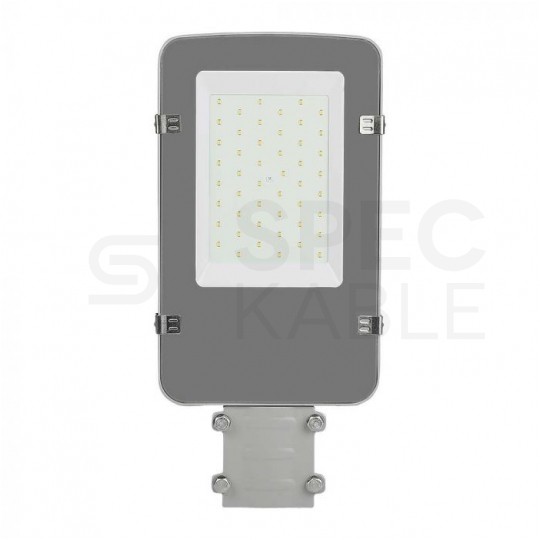 Oprawa, lampa uliczna LED SMD 30W 3000lm 4000K IP65 szara barwa NW biała neutralna V-TAC SAMSUNG VT-30ST-N 5 LAT GWARANCJI