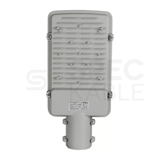 Oprawa, lampa uliczna LED SMD 30W 3000lm 4000K IP65 szara barwa NW biała neutralna V-TAC SAMSUNG VT-30ST-N 5 LAT GWARANCJI