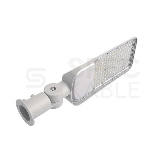Oprawa, lampa uliczna LED SMD 70W 8040lm 4000K IP65 szara z regulowanym uchwytem barwa NW biała neutralna V-TAC SAMSUNG VT-79ST-N 5 LAT GWARANCJI