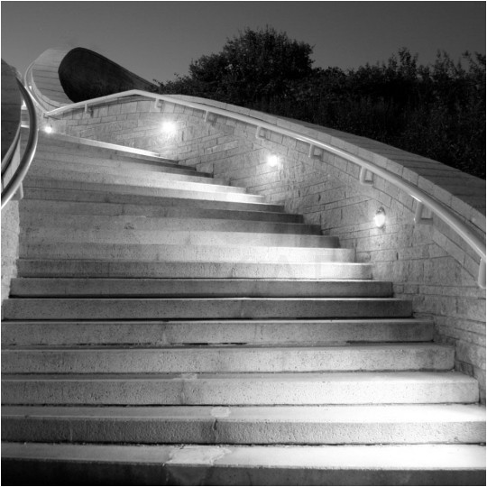 Oprawa oświetleniowa LED schodowa 230V 3W 210lm biała barwa NW biała naturalna 3000K IP65 V-TAC VT-1182-W