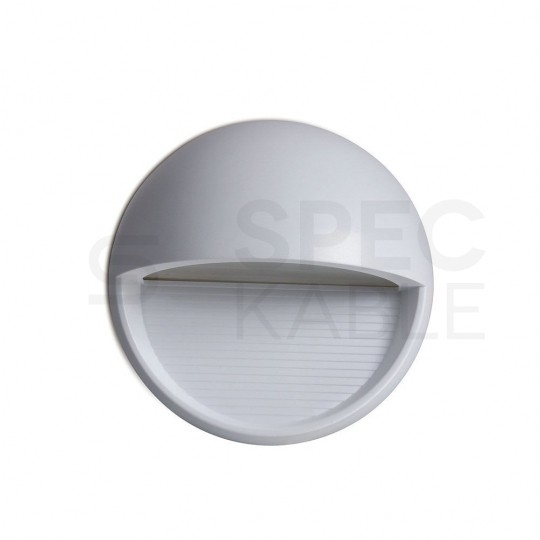 Oprawa oświetleniowa LED schodowa 230V 3W 210lm biała barwa NW biała naturalna 3000K IP65 V-TAC VT-1182-W