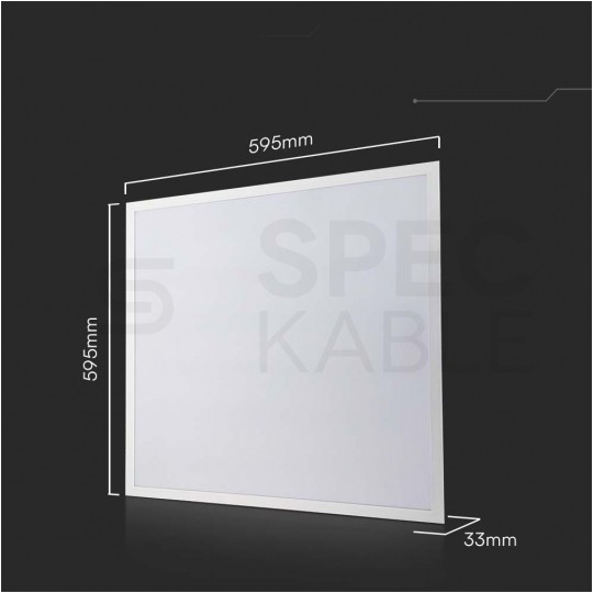 Oprawa, panel sufitowy podtynkowy 600x600mm LED 36W 4320lm 4000K IP20 biała barwa NW biała neutralna V-TAC SAMSUNG VT-61036 5 LAT GWARANCJI