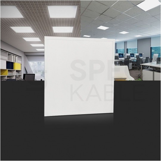 Oprawa, panel sufitowy podtynkowy 600x600mm LED 36W 4320lm 6500K IP20 biała barwa CW biała zimna V-TAC SAMSUNG VT-61036 5 LAT GWARANCJI
