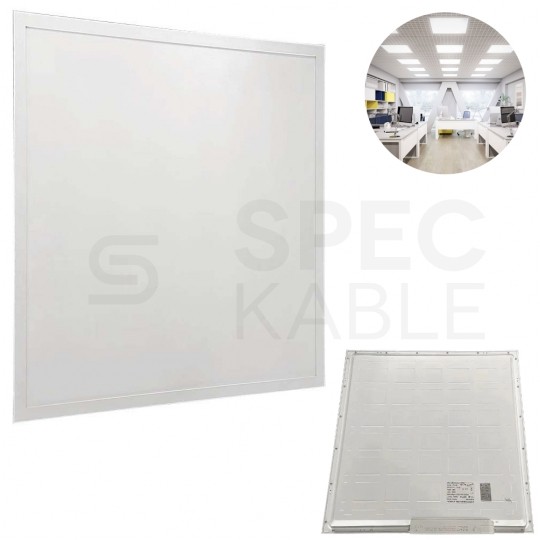 Oprawa, panel sufitowy podtynkowy 60x60cm LED 36W 4320lm 4000K IP20 biała barwa neutralna NW V-TAC VT-60036