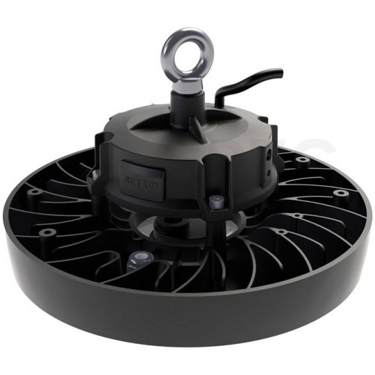 Oprawa przemysłowa LED SMD 100W 18500lm 4000K IP65 czarna barwa NW biała neutralna IK08 HighBay V-TAC VT-9119 5 LAT GWARANCJI