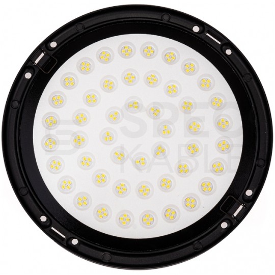 Oprawa przemysłowa LED SMD 150W 15300lm 6500K IP65 czarna barwa CW biała zimna IK05 HighBay V-TAC VT-92150 2 LAT GWARANCJI