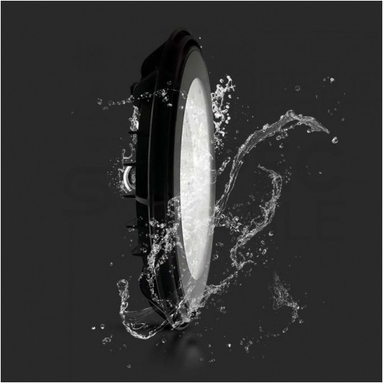 Oprawa przemysłowa LED SMD 200W 17000lm 4000K IP65 czarna barwa NW biała neutralna HighBay V-TAC VT-90201