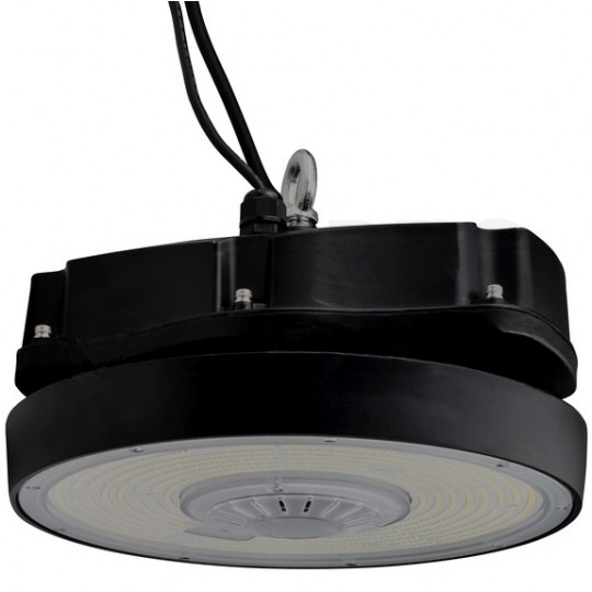 Oprawa przemysłowa LED SMD 200W 37000lm 4000K IP65 czarna barwa NW biała neutralna IK08 HighBay V-TAC VT-9219 5 LAT GWARANCJI