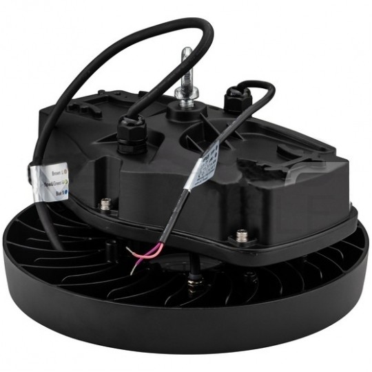 Oprawa przemysłowa LED SMD 200W 37000lm 4000K IP65 czarna barwa NW biała neutralna IK08 HighBay V-TAC VT-9219 5 LAT GWARANCJI