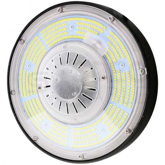 Oprawa przemysłowa LED SMD 200W 37000lm 4000K IP65 czarna barwa NW biała neutralna IK08 HighBay V-TAC VT-9219 5 LAT GWARANCJI
