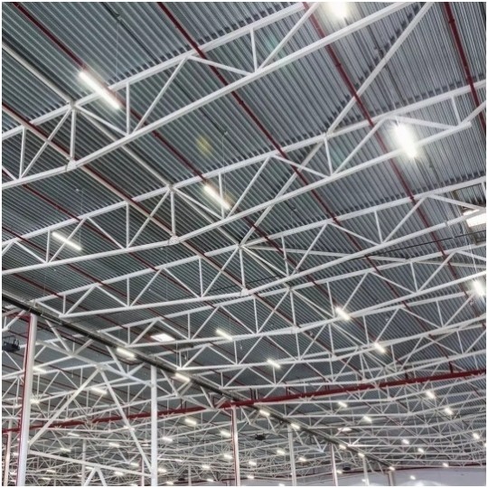 Oprawa przemysłowa, liniowa LED SMD 100W 8700lm 6500K IP65 czarna barwa CW biała zimna IK05 HighBay V-TAC VT-91100 2 LAT GWARANCJI