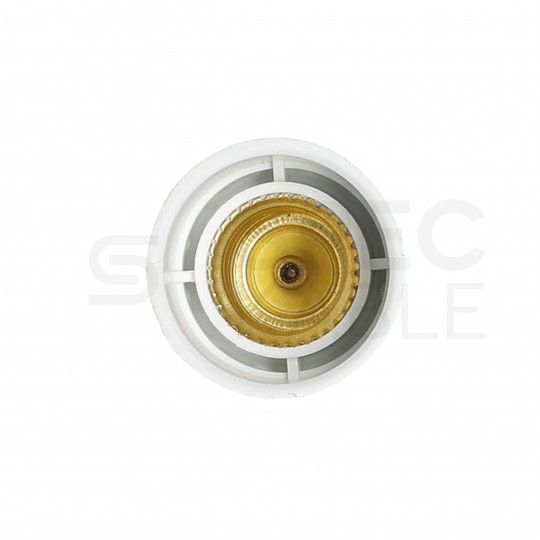 Oprawa redukcyjna żarówki adapter z E27 na gwint E14 biała 250V 2A ELCAN