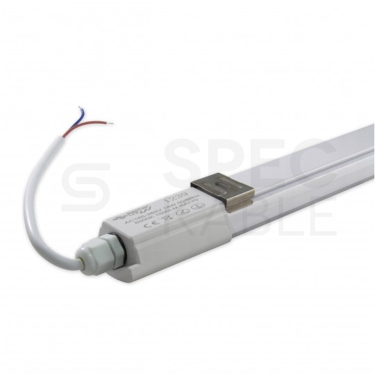 Oprawa sufitowa 120cm LED 36W 3000lm 4000K IP65 biała bez zawiesi barwa NW biała neutralna MASTER LED