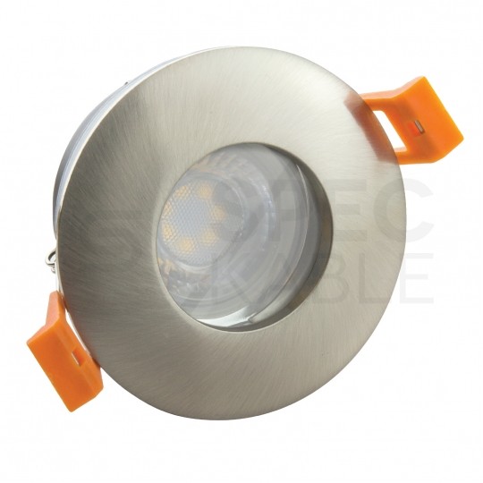 Oprawa sufitowa FIALEIV GU10 LED ROUND SILVER IP65