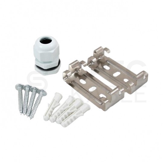 Oprawa sufitowa hermetyczna 120cm lampa 230V z tubami LED 2x36W (nano PC) 3600lm IP65 barwa CW biała zimna MASTER LED