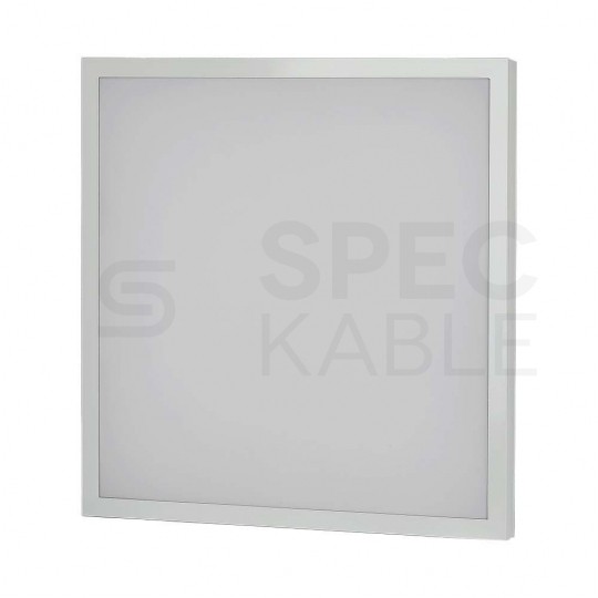 Oprawa, uniwersalny panel sufitowy natynkowy / podtynkowy 60x60cm LED 36W 3960lm 4000K IP20 biała barwa NW biała neutralna V-TAC VT-6139