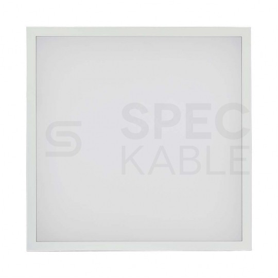 Oprawa, uniwersalny panel sufitowy natynkowy / podtynkowy 60x60cm LED 36W 3960lm 4000K IP20 biała barwa NW biała neutralna V-TAC VT-6139