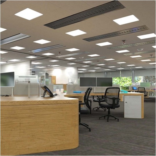 Oprawa, uniwersalny panel sufitowy natynkowy / podtynkowy 60x60cm LED 36W 3960lm 6500K IP20 biała barwa CW biała zimna V-TAC VT-6139