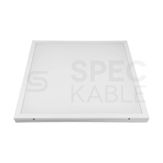 Oprawa, uniwersalny panel sufitowy natynkowy / podtynkowy 60x60cm LED 36W 3960lm 6500K IP20 biała barwa CW biała zimna V-TAC VT-6139