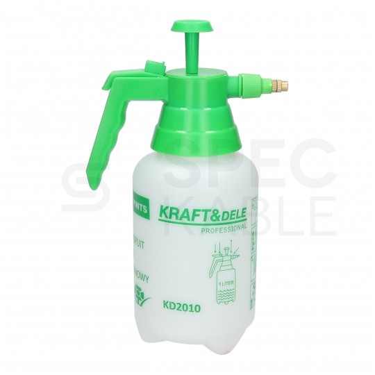 Opryskiwacz ogrodowy ręczny ciśnieniowy 1L Kraft&Dele KD2010