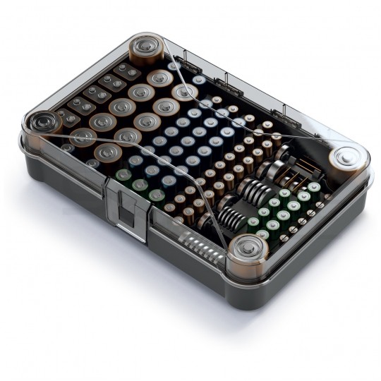 Organizer pojemnik na baterie akumulatorki 115szt. Kistenberg KBB03