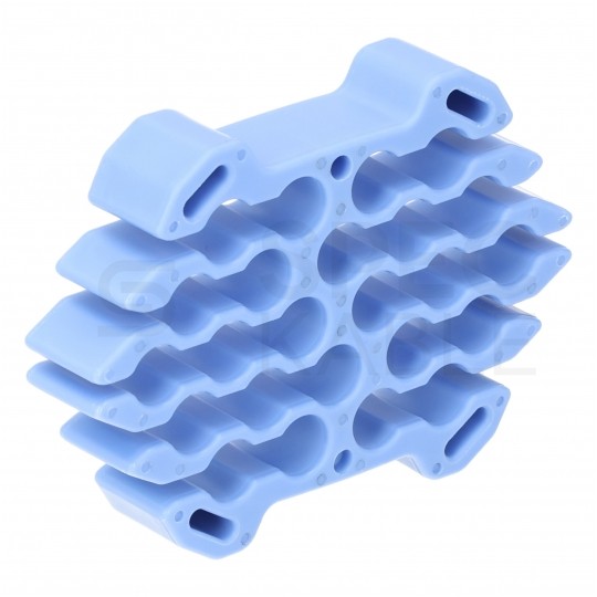 Organizer wiązek kablowych na 24szt. kabli sieciowych ALANTEC