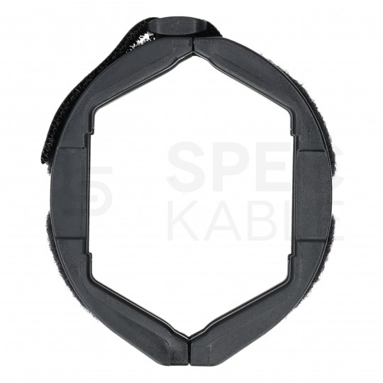 Organizer wiązek kablowych na 24szt. kabli sieciowych ALANTEC