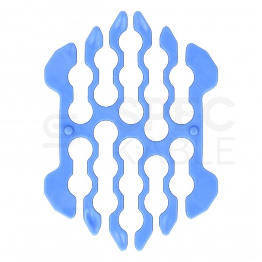 Organizer wiązek kablowych na 24szt. kabli sieciowych ALANTEC