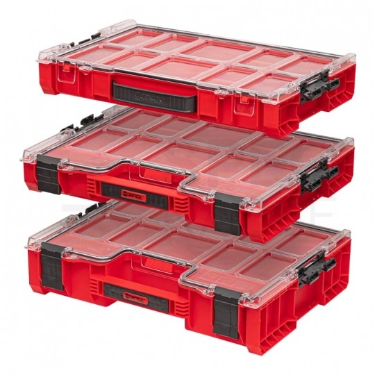 Organizer z przegrodami na narzędzia i akcesoria 452x358x110mm 9l Qbrick 300 System PRO RED Ultra HD