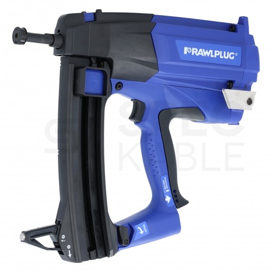 Osadzak gazowy akumulatorowy 7,2V do betonu i stali w zestawie z akumulatorem, ładowarką i walizką Rawlcase RAWLPLUG R-SC40II-XL1