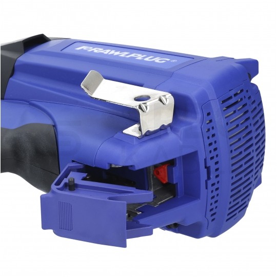 Osadzak gazowy akumulatorowy 7,2V do betonu i stali w zestawie z akumulatorem, ładowarką i walizką Rawlcase RAWLPLUG R-SC40II-XL1