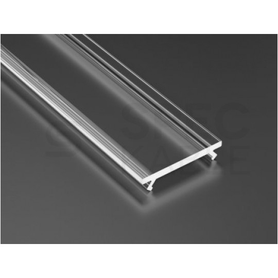 Osłona klosz do profilu LED 1m transparentna TYP A B C D G H Y Z PVC LUMINES