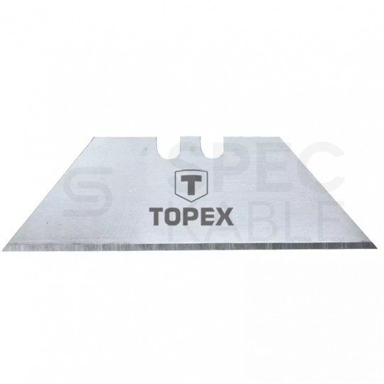 Ostrza wymienne trapezowe 18mm zapasowe do noża, tapeciaka 5 szt. TOPEX