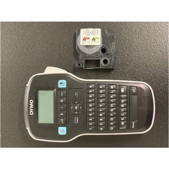 OUTLET Drukarka etykiet DYMO LabelManager 160 dla biura, domu, instalatora (LM 160) [S0946320] + taśma DYMO D1 12mm [45013]