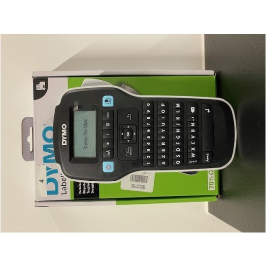 OUTLET Drukarka etykiet DYMO LabelManager 160 dla biura, domu, instalatora (LM 160) [S0946320] + taśma DYMO D1 12mm [45013]