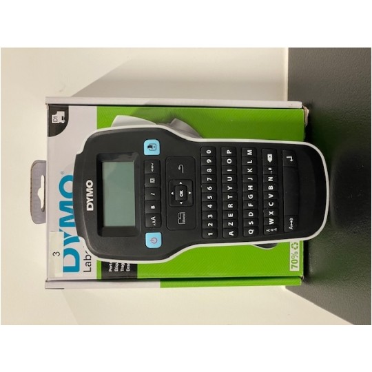 OUTLET Drukarka etykiet DYMO LabelManager 160 dla biura, domu, instalatora (LM 160) [S0946320] + taśma DYMO D1 12mm [45013]