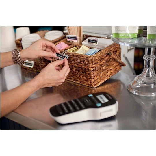 OUTLET Drukarka etykiet DYMO LabelManager 160 dla biura, domu, instalatora (LM 160) [S0946320] + taśma DYMO D1 12mm [45013]