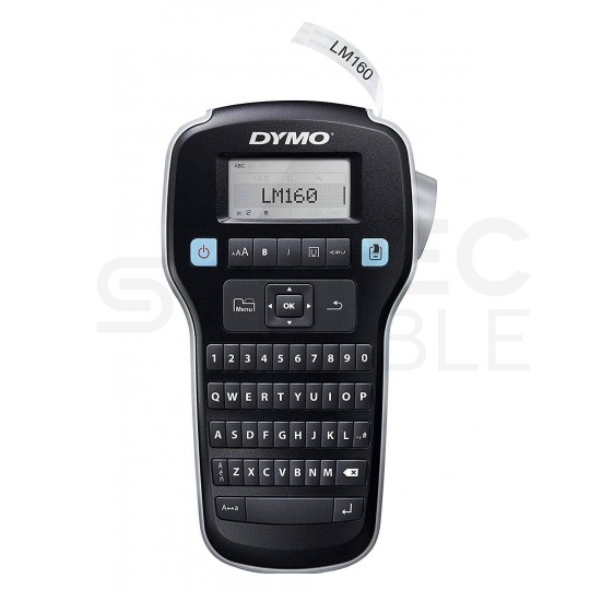 OUTLET Drukarka etykiet DYMO LabelManager 160 dla biura, domu, instalatora (LM 160) [S0946320] + taśma DYMO D1 12mm [45013]